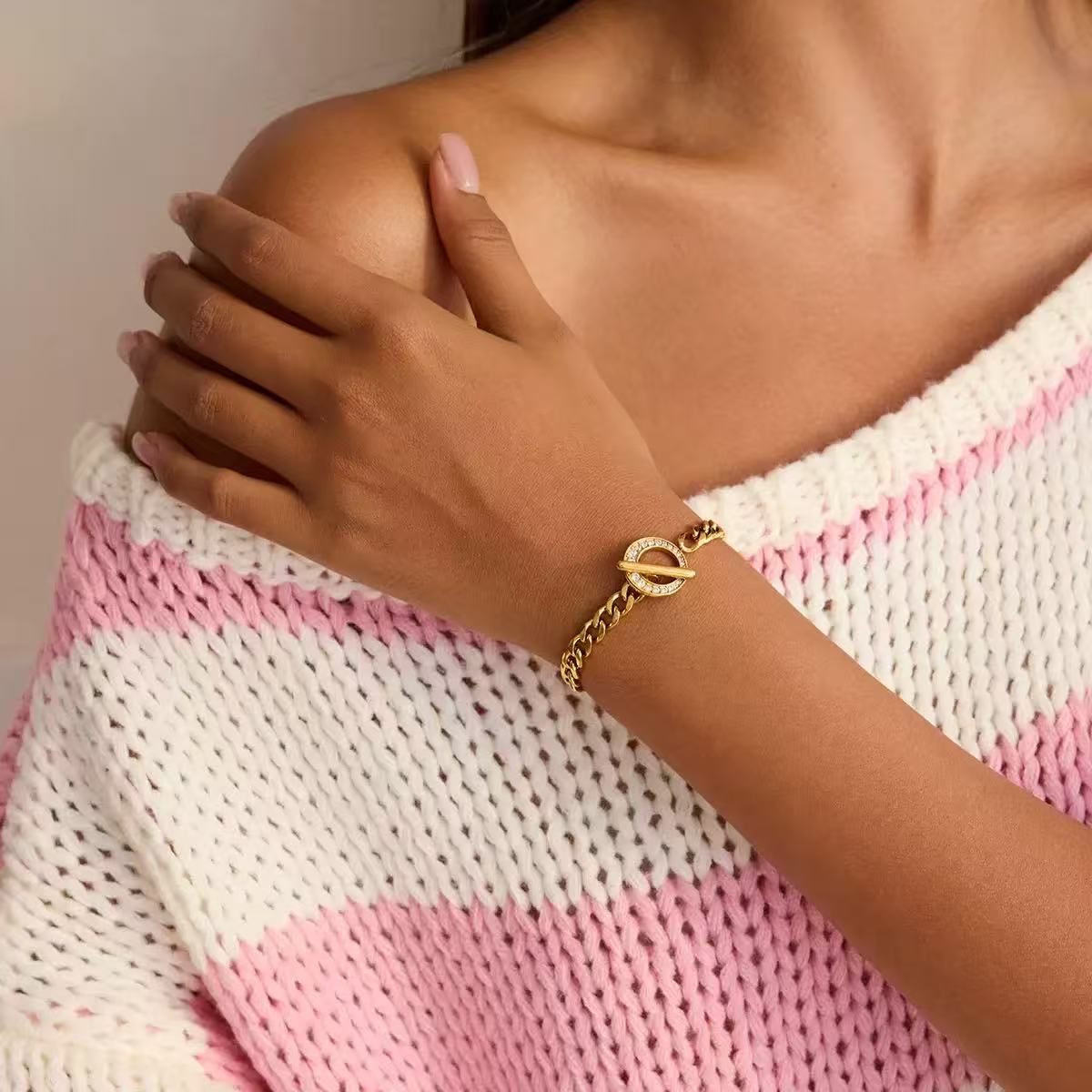 14K Gold Classic Cuban Link Bracelet