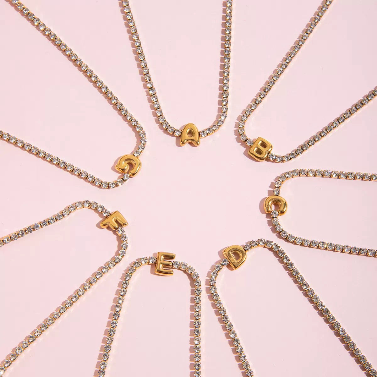 Initial Tennis Bracelet | Personalized Sparkle for Everyday Wear