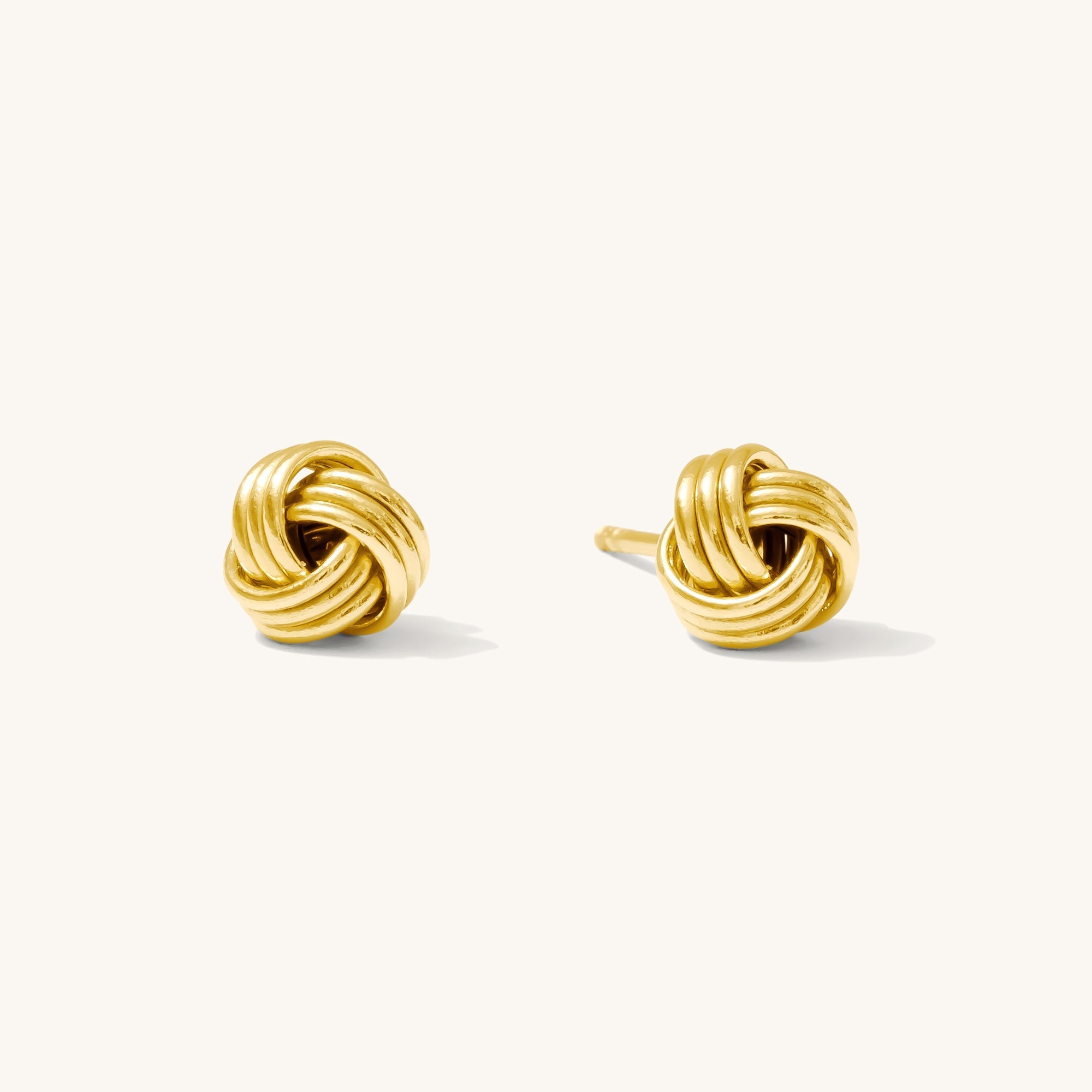 Infinity Knot Stud Earrings