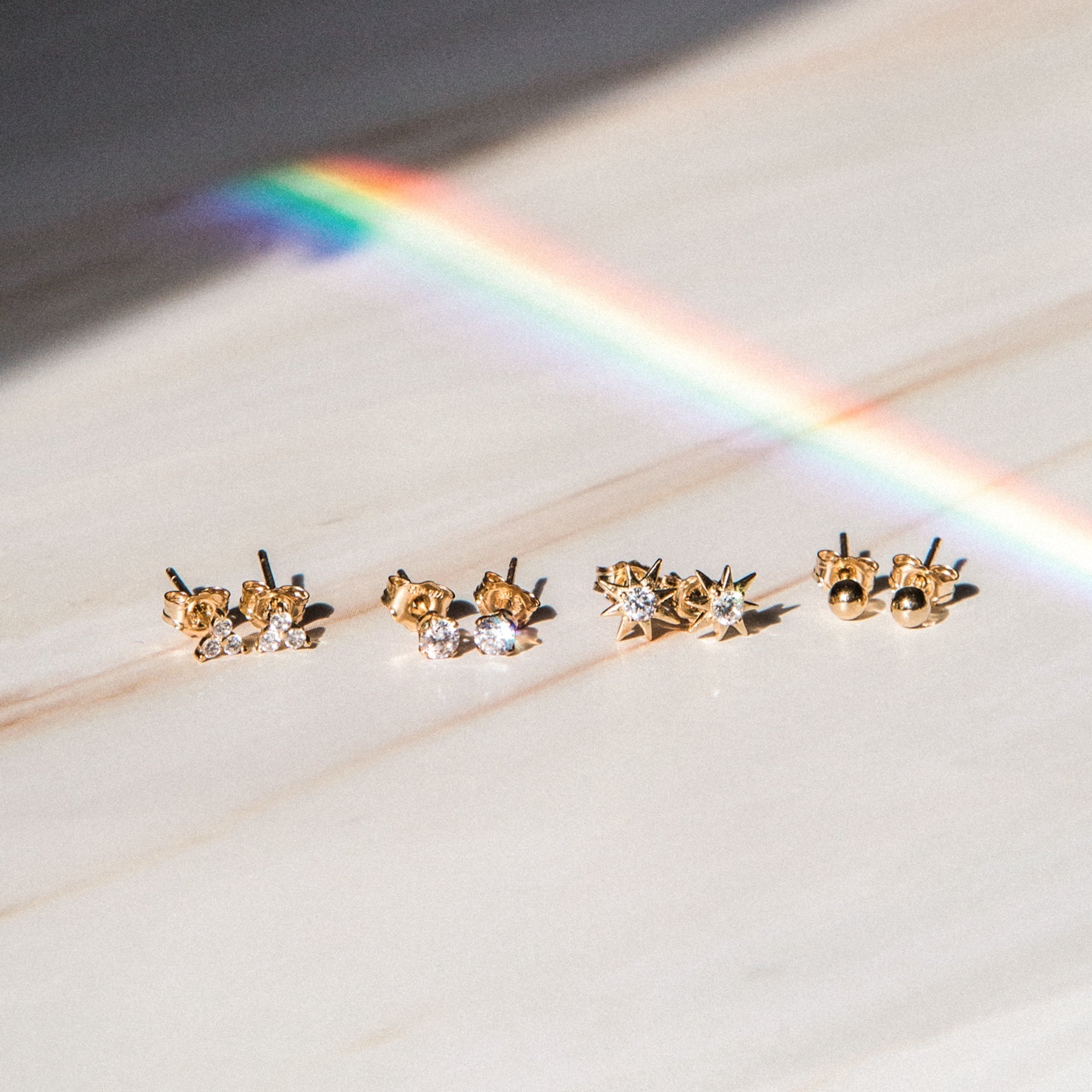 Starburst Stud Earrings