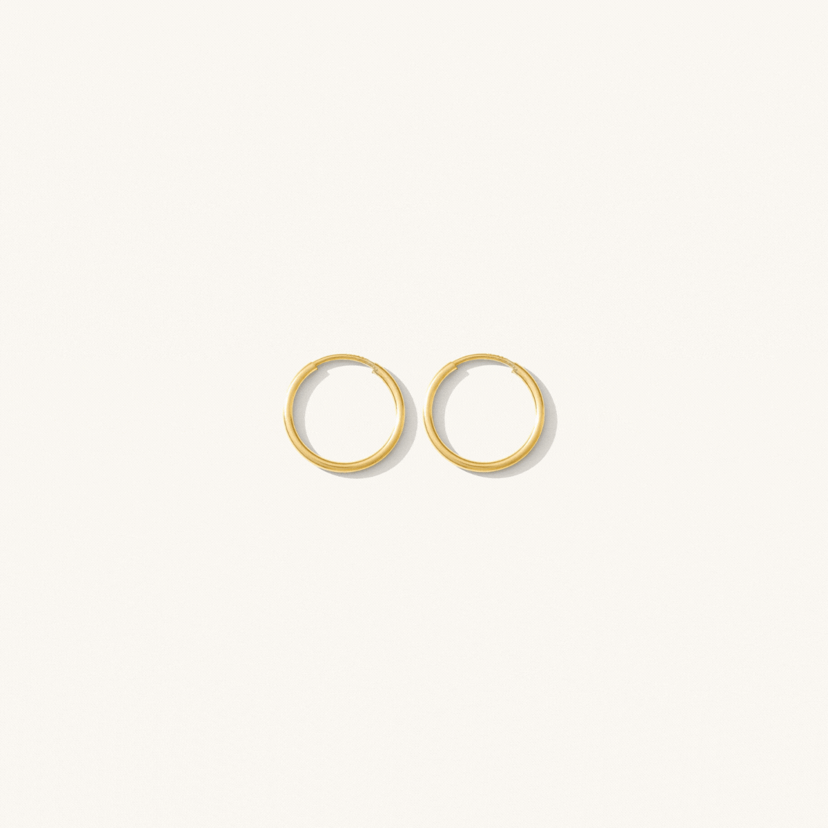 Thin Hoop Earrings