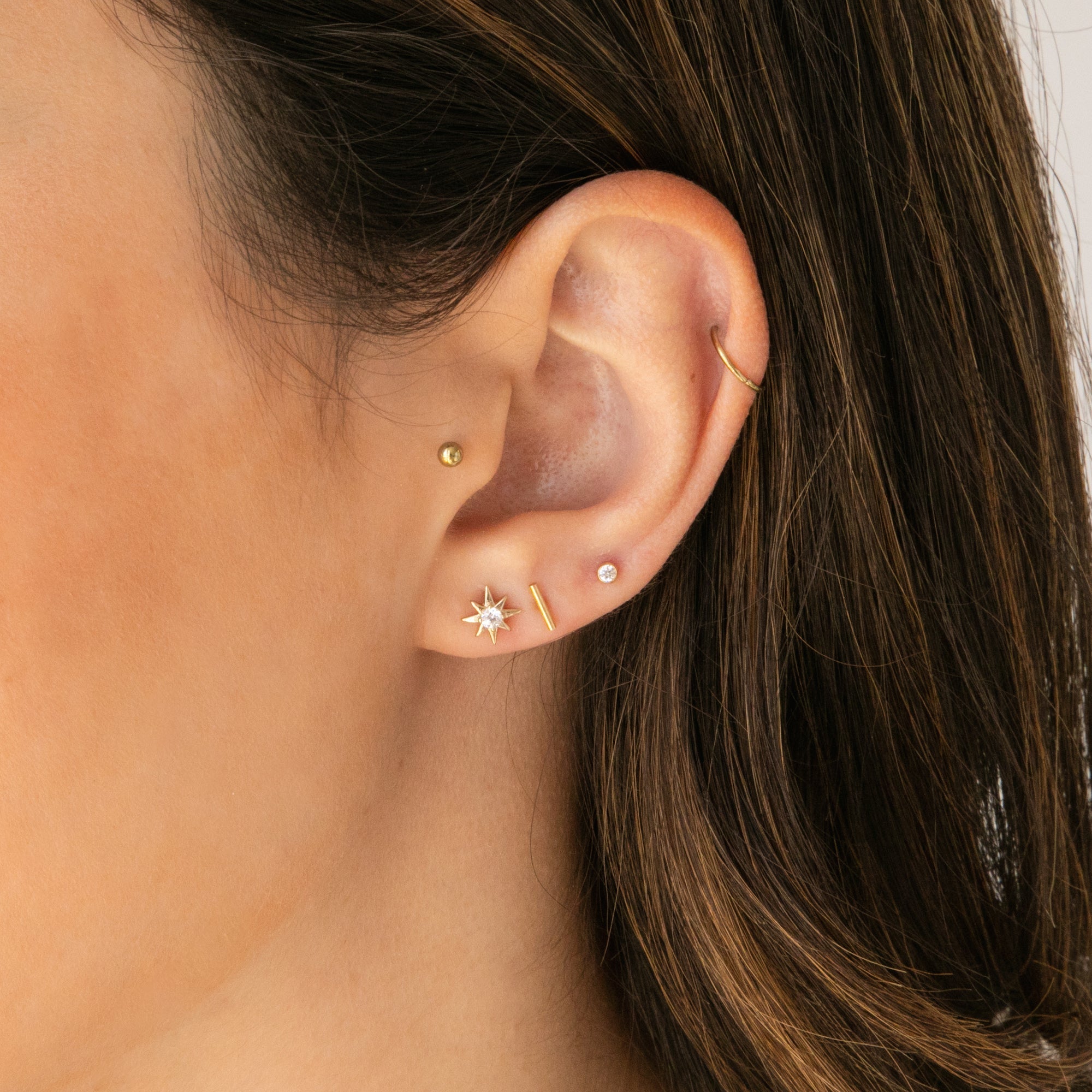 Starburst Stud Earrings