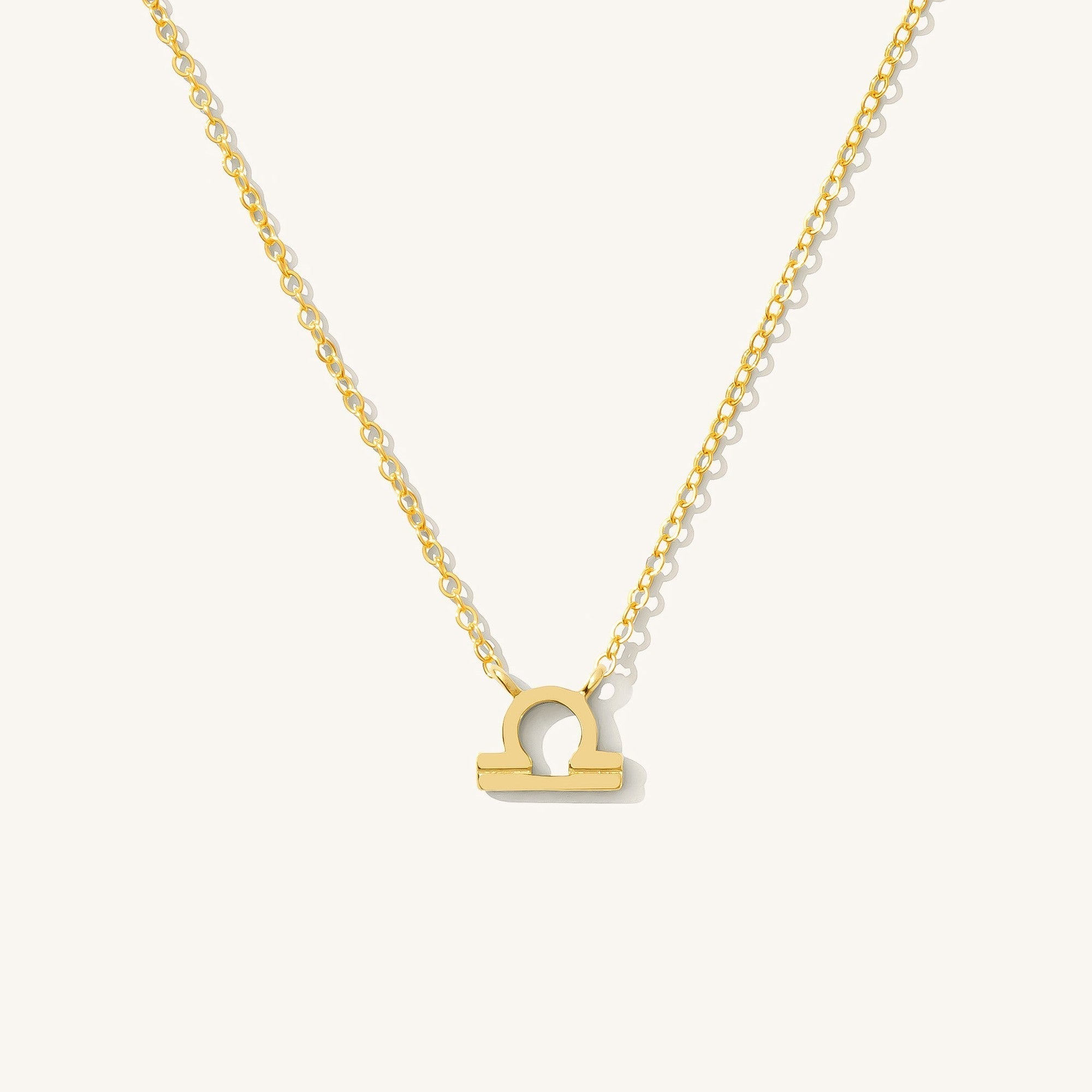14K Gold Tiny Zodiac Necklace