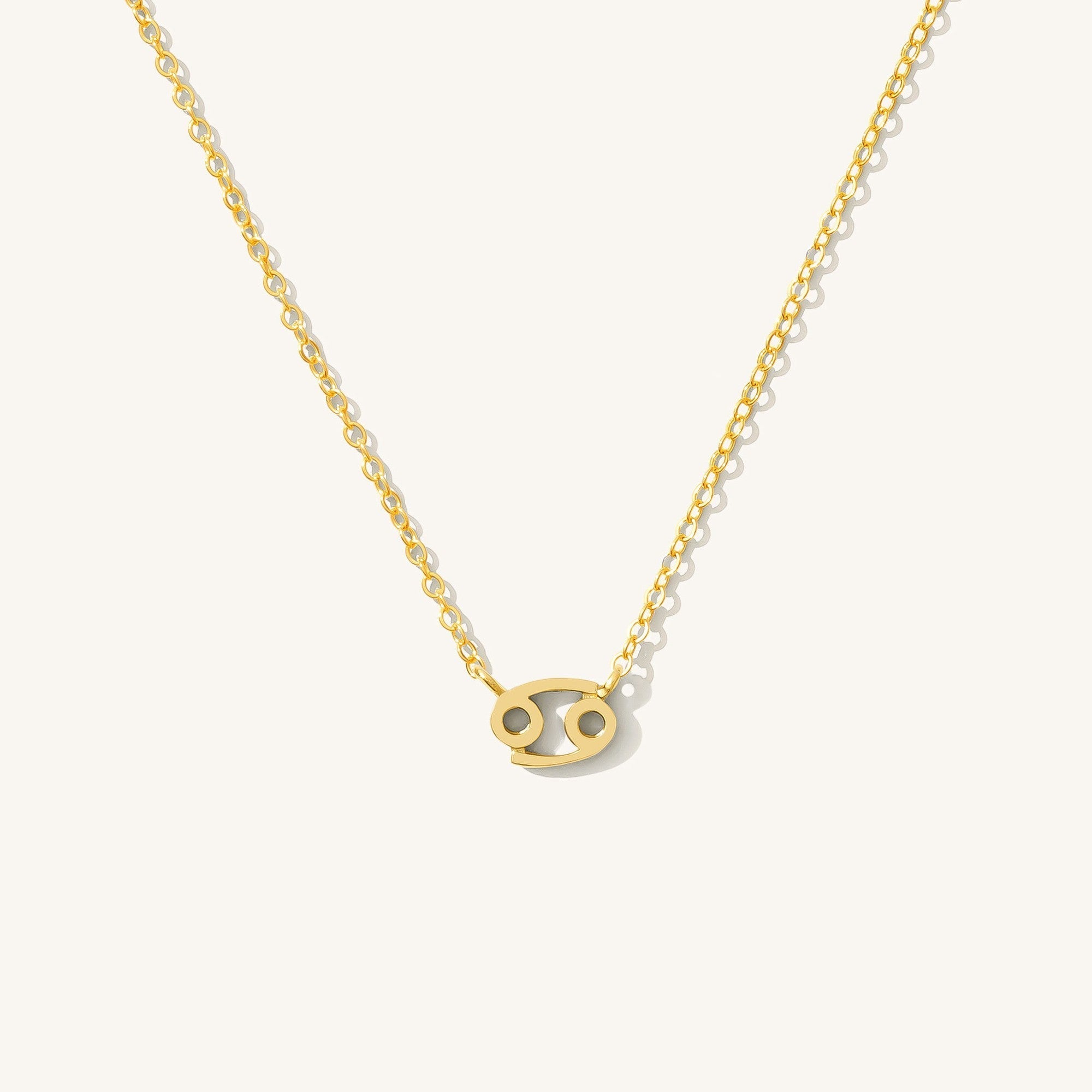 14K Gold Tiny Zodiac Necklace