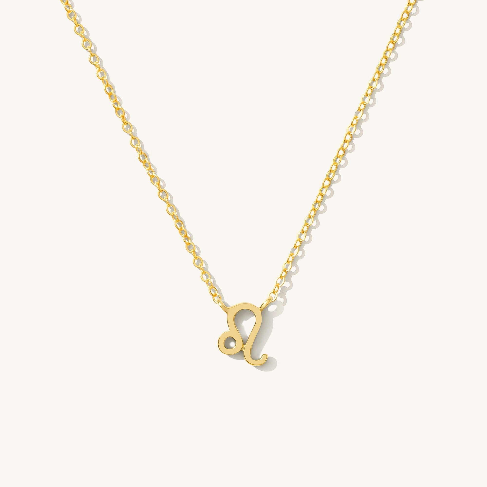 14K Gold Tiny Zodiac Necklace