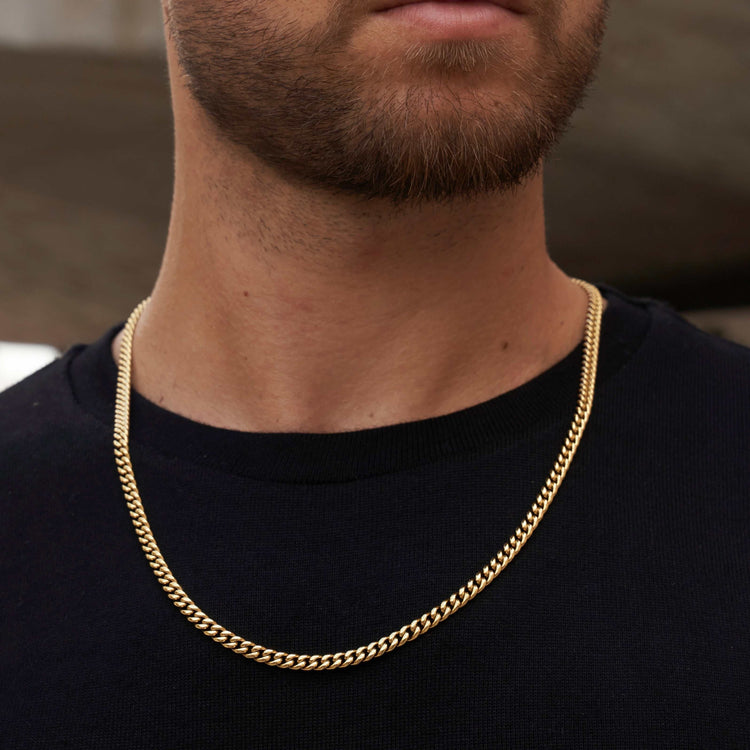 Miami Cuban Chain in 14K Gold - 5mm