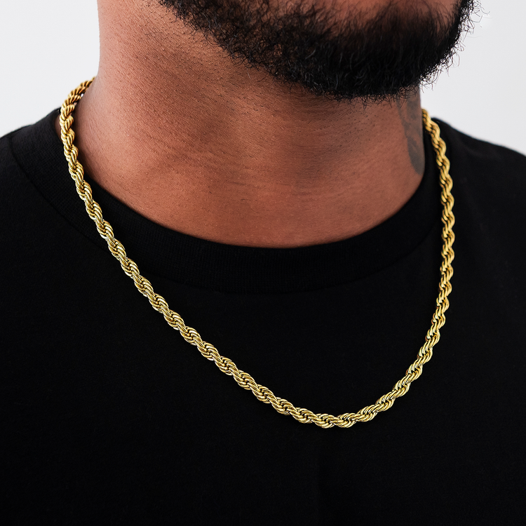 Rope Chain — 14K Yellow Gold | 6mm
