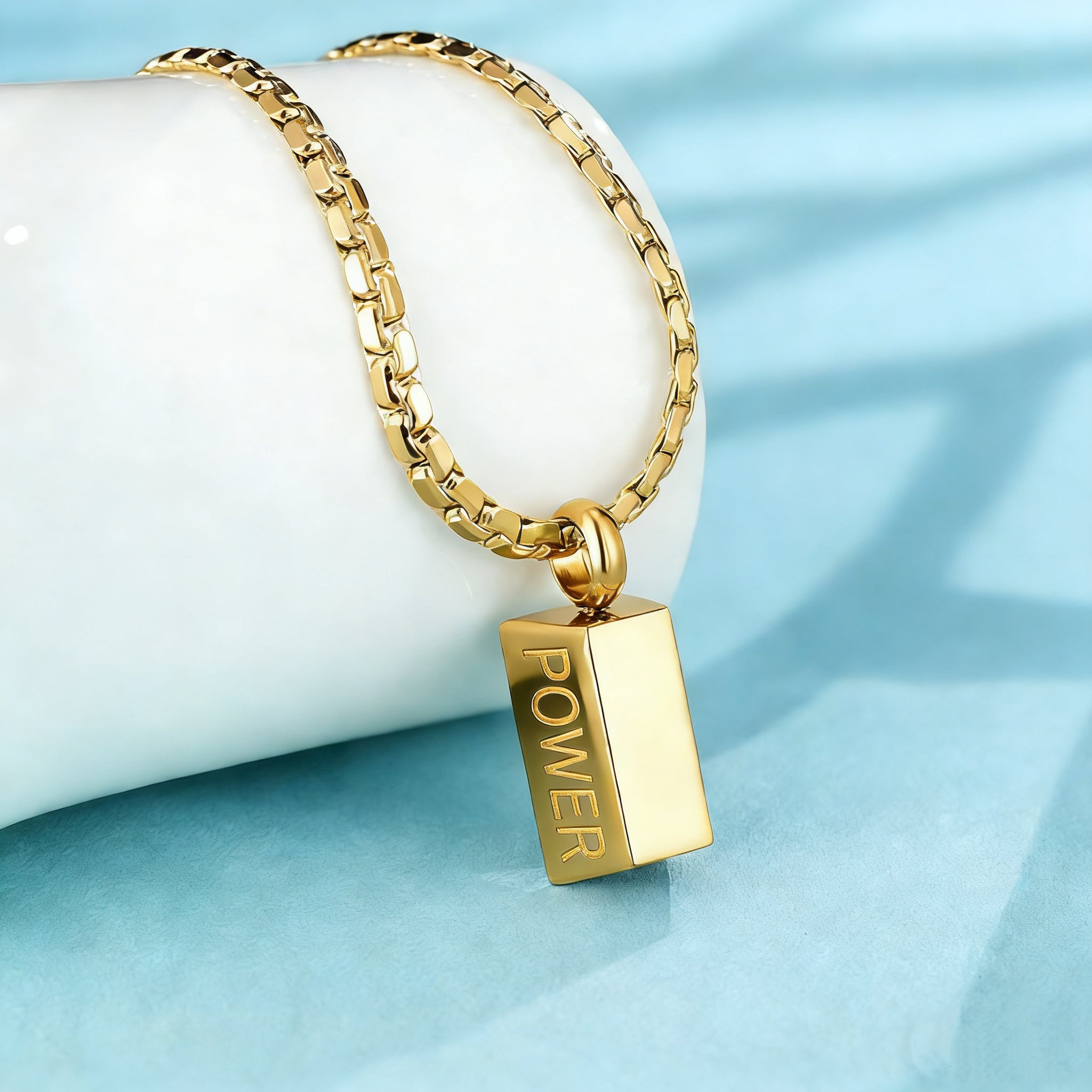 14K Gold “POWER” Necklace