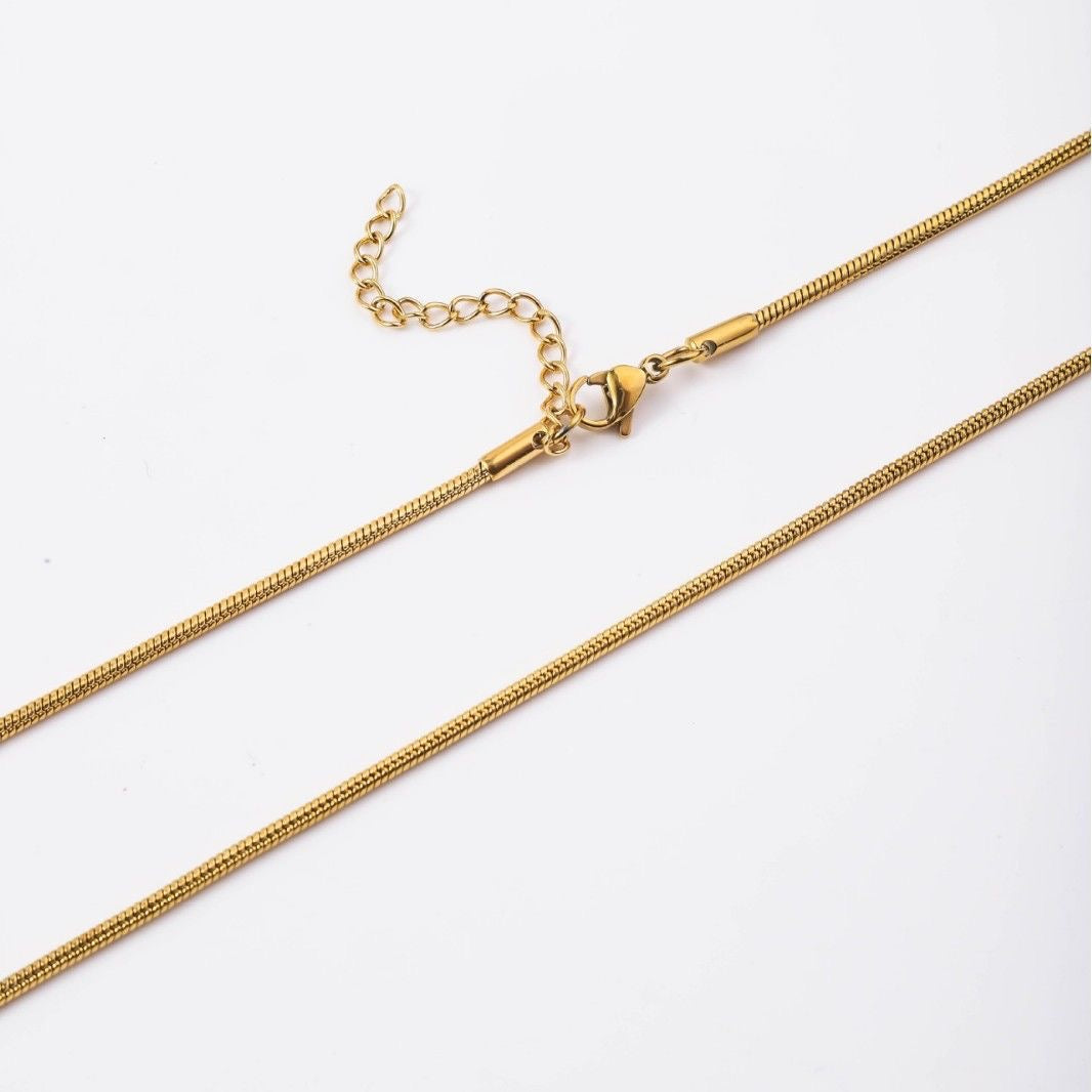 Chandler 14k Gold Snake Chain
