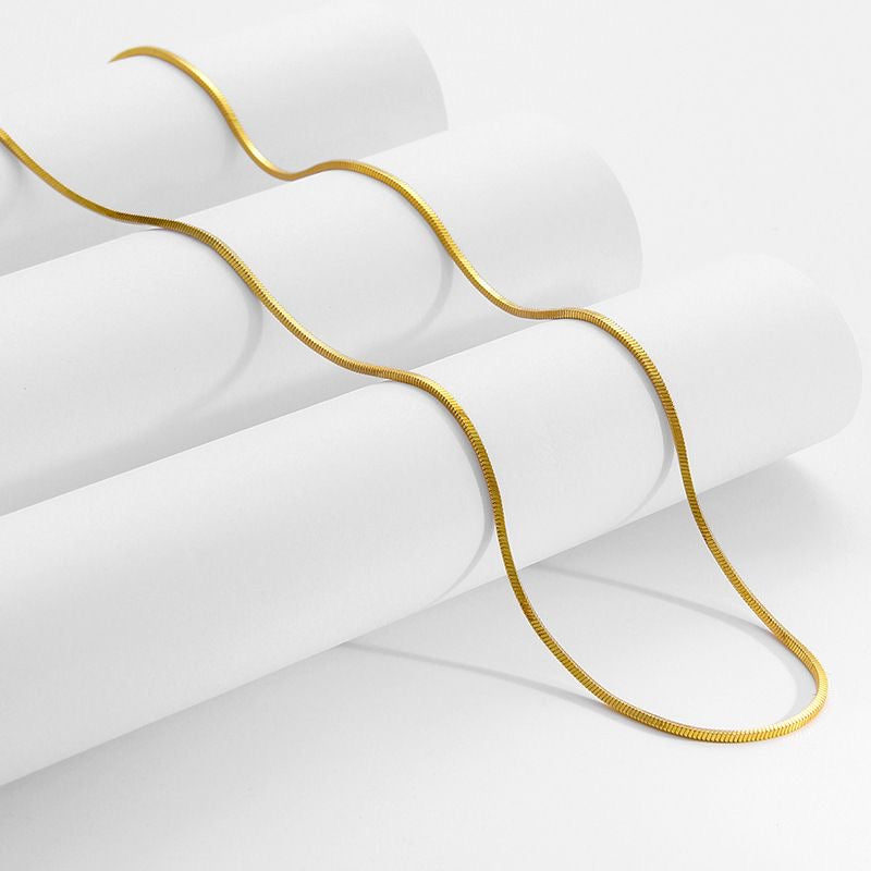 Chandler 14k Gold Snake Chain