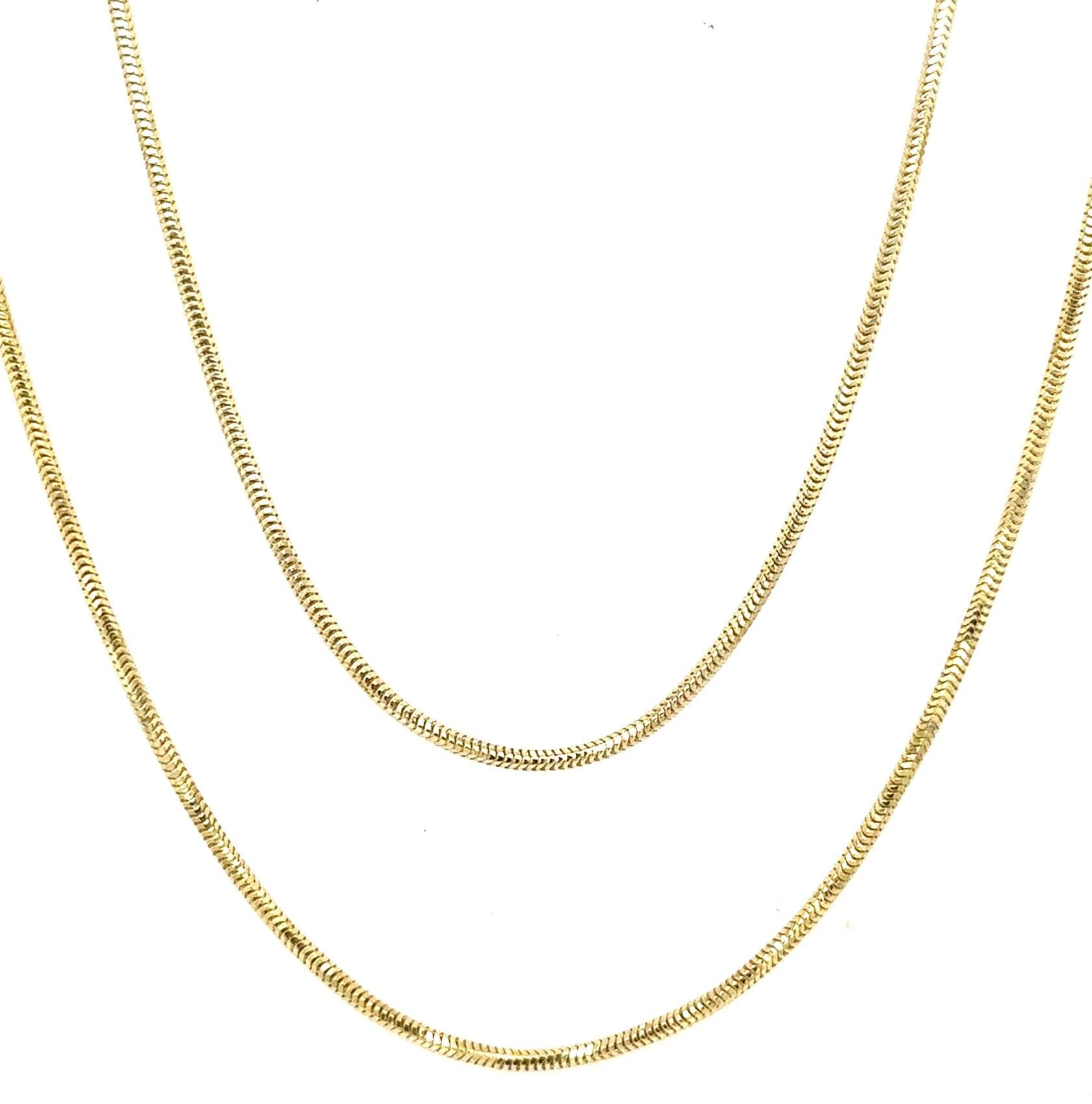 Chandler 14k Gold Snake Chain