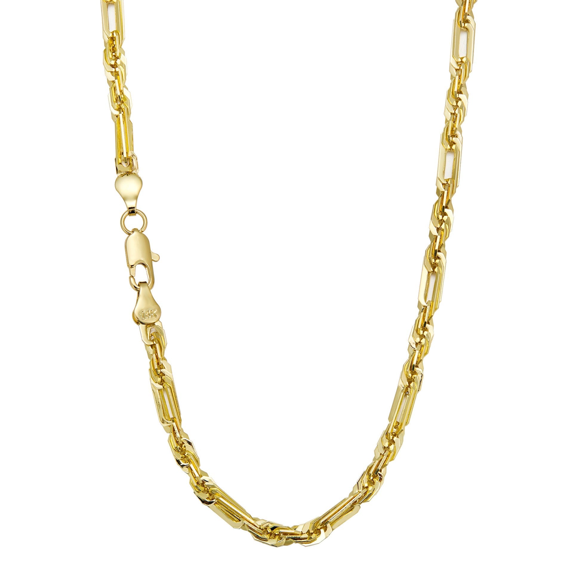 Figarope Chain Necklace in 14K Gold