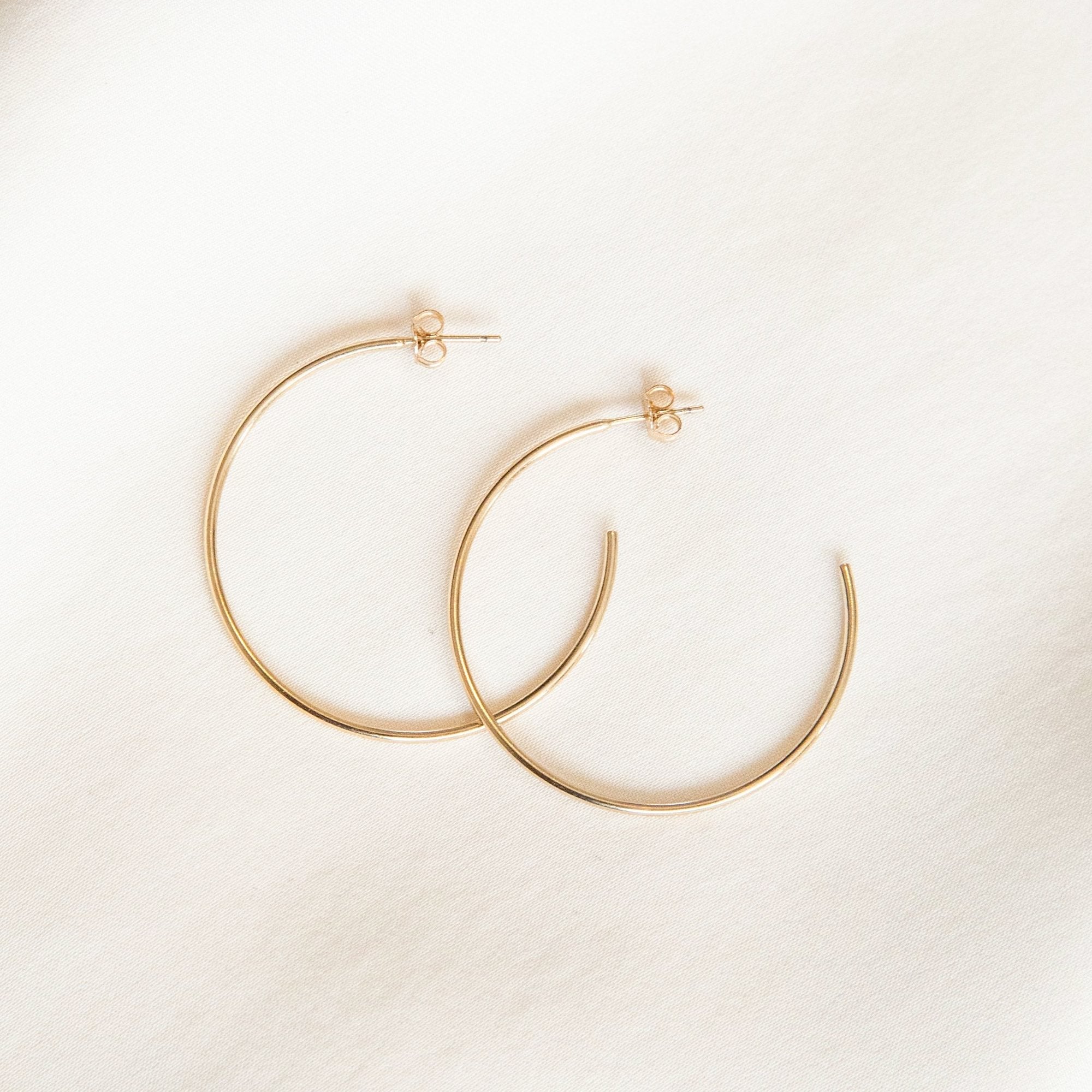 Open Hoop Earrings
