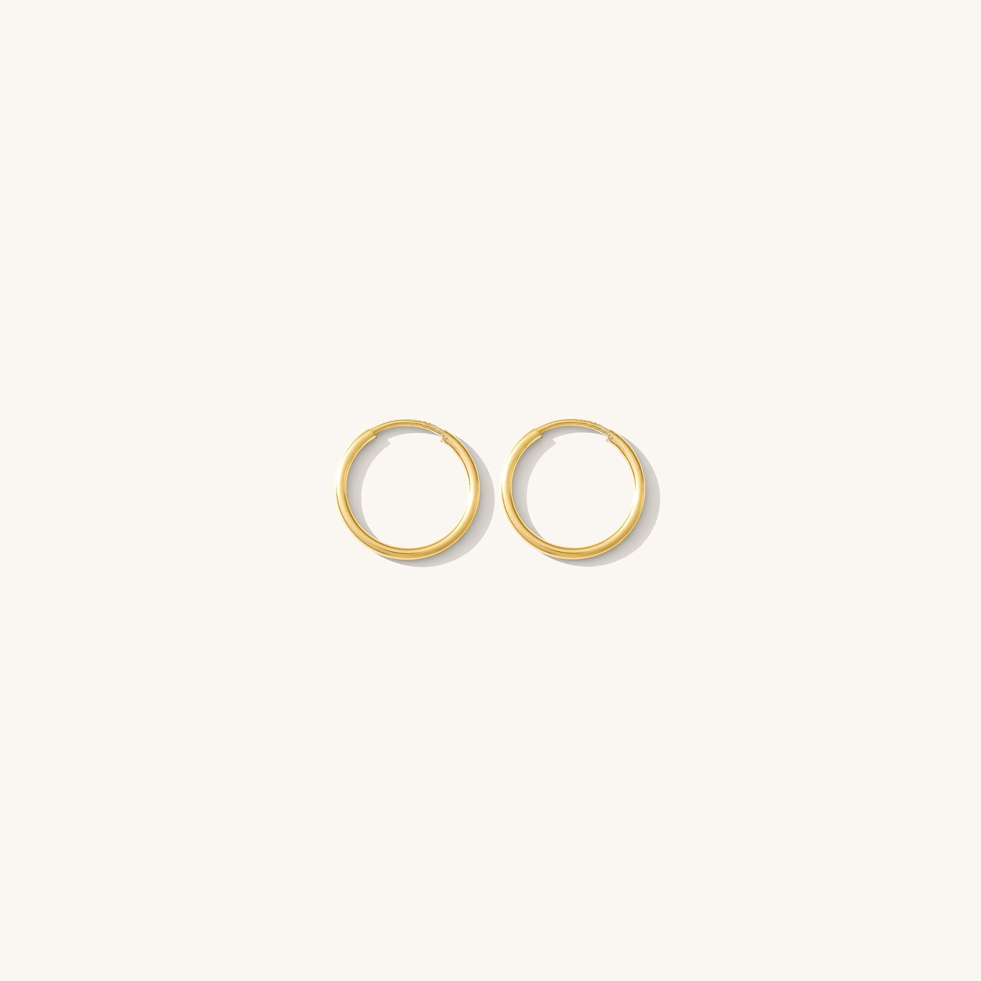 Thin Hoop Earrings