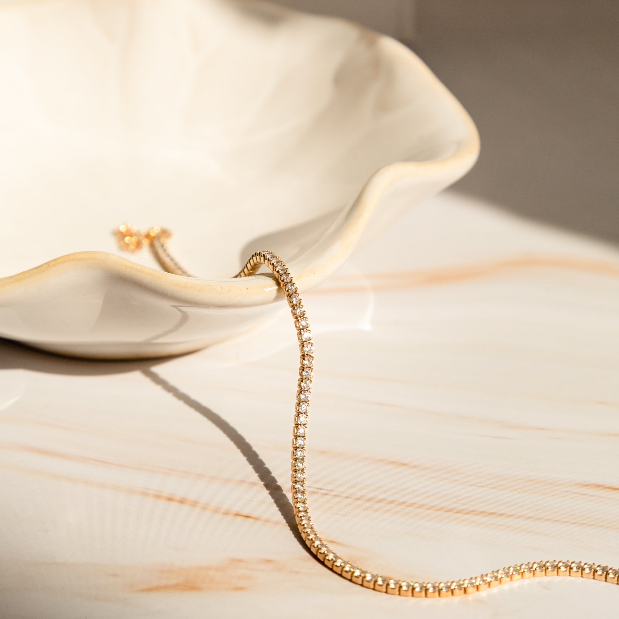 Dainty CZ Tennis Bracelet